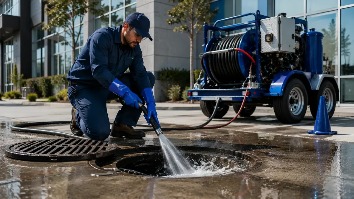 Commercial Hydro Jet Drain Cleaning in Twin Peaks