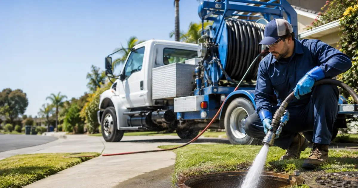 Hydro jet sewer cleaning Twin Peaks