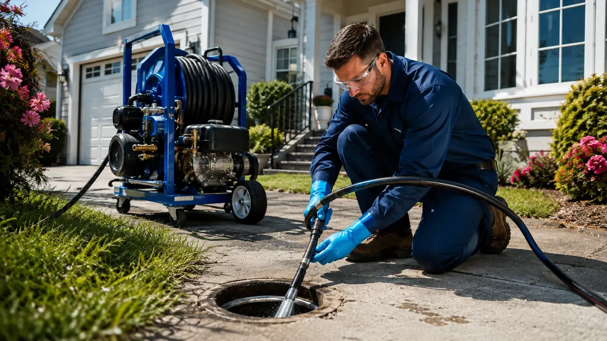 Residential Hydro Jet Drain Cleaning in Twin Peaks